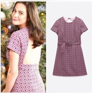 🎀 Zara Geometric Print Dress 🎀